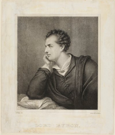 Lord Byron door Rembrandt Peale
