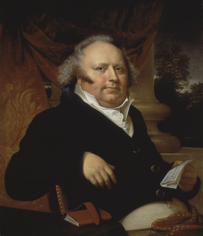 Portret van Jacob Gerard Koch door Rembrandt Peale