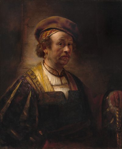 Portret van Rembrandt, 1650 door Rembrandt Workshop