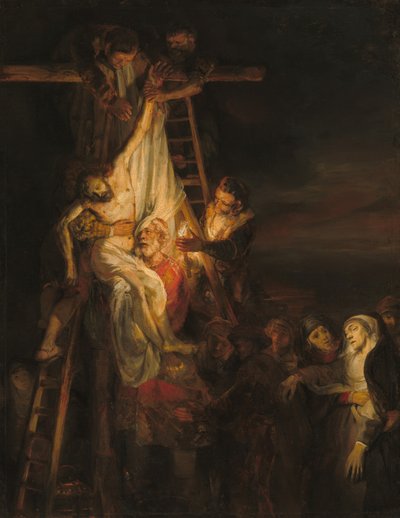 De Kruisafneming door Rembrandt Workshop