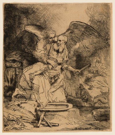 Abrahams offer door Rembrandt van Rijn
