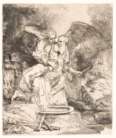 Abrahams offer door Rembrandt van Rijn