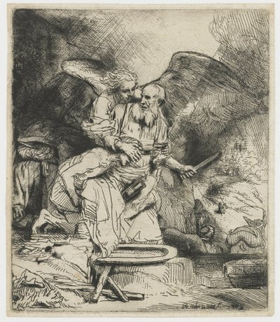Abrahams offer door Rembrandt van Rijn