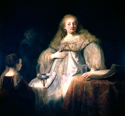Artemisia, 1634 door Rembrandt van Rijn