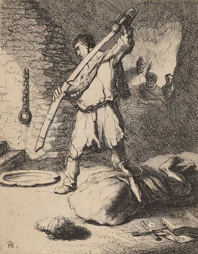 Onthoofding van Johannes de Doper door Rembrandt van Rijn