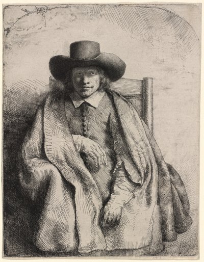 Clement de Jonghe door Rembrandt van Rijn