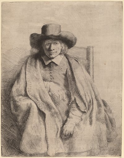 Clement de Jonghe door Rembrandt van Rijn