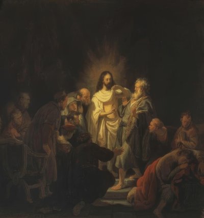 De Ongelovige Thomas door Rembrandt van Rijn