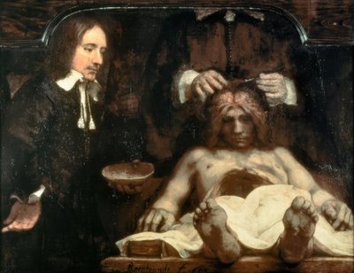 De anatomie van Dr. Johan Deijman door Rembrandt van Rijn