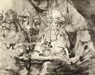 De handwassing van Pilatus door Rembrandt van Rijn