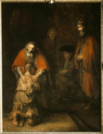 De terugkeer van de verloren zoon door Rembrandt van Rijn