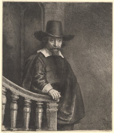 Ephraim Bonus door Rembrandt van Rijn