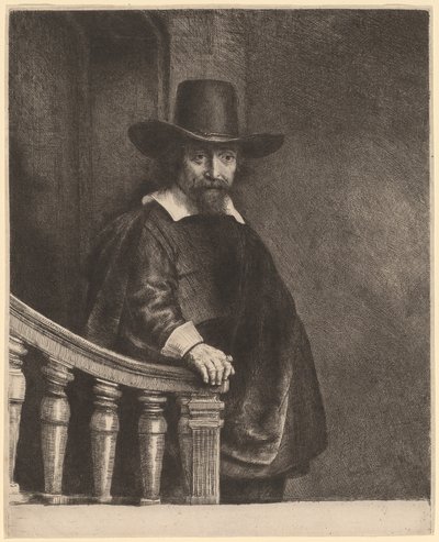 Ephraim Bonus door Rembrandt van Rijn