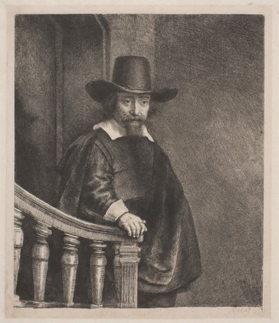 Ephraim Bonus, joodse arts door Rembrandt van Rijn