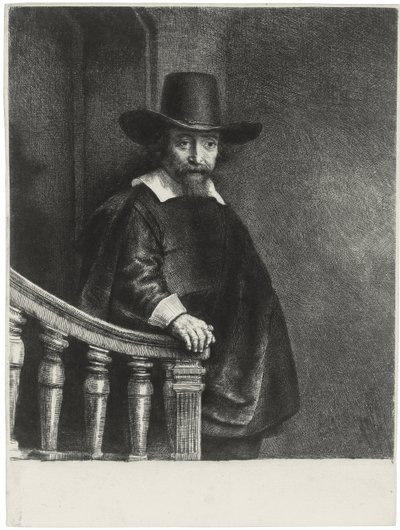 Ephraim Bueno, Joodse arts door Rembrandt van Rijn