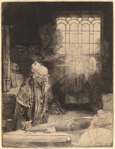 Faust door Rembrandt van Rijn