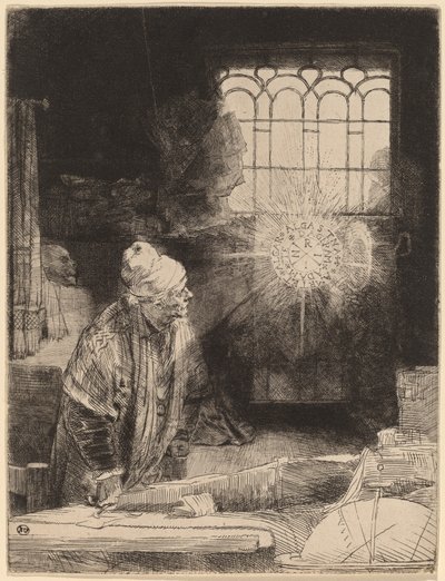 Faust door Rembrandt van Rijn