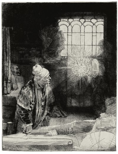 Faust door Rembrandt van Rijn