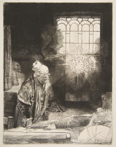 Faust door Rembrandt van Rijn