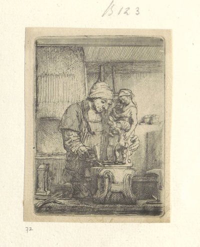 Goudsmid door Rembrandt van Rijn