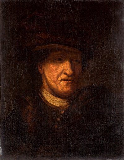 Hoofd van een Man, c.1825 door Rembrandt van Rijn