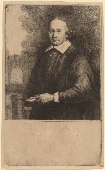 Jan Antonides van der Linden door Rembrandt van Rijn