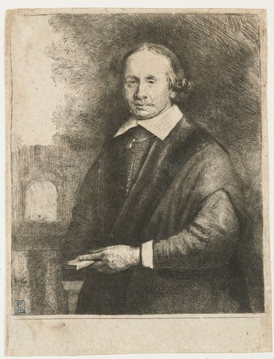 Jan Antonides van der Linden door Rembrandt van Rijn