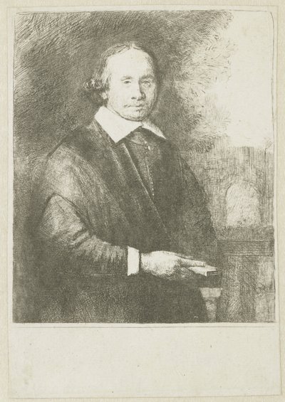 Jan Antonides van der Linden door Rembrandt van Rijn
