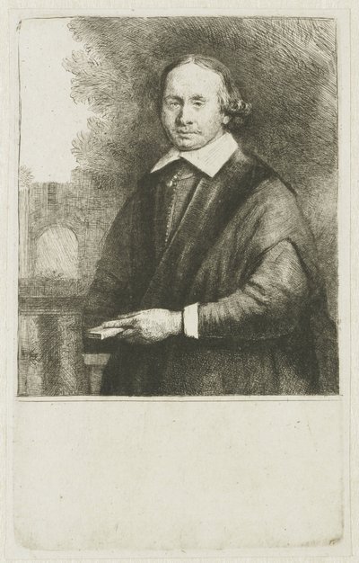 Jan Antonides van der Linden door Rembrandt van Rijn