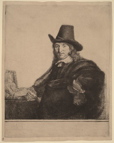 Jan Asselijn door Rembrandt van Rijn