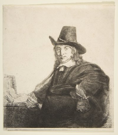 Jan Asselijn, schilder Krabbetje, ca. 1646 door Rembrandt van Rijn