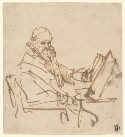 Jan Cornelisz Sylvius, de predikant door Rembrandt van Rijn
