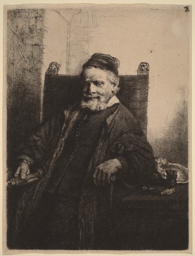 Niet voor Lutma door Rembrandt van Rijn