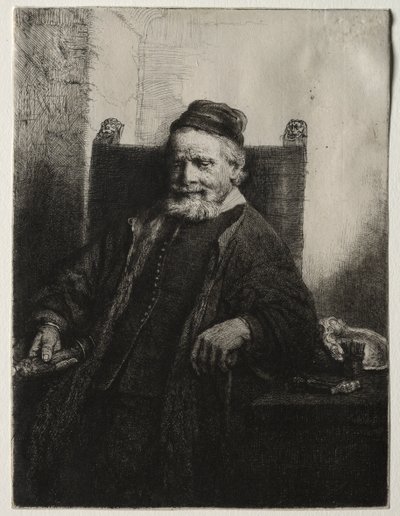 Jan Lutma, Goudsmid door Rembrandt van Rijn