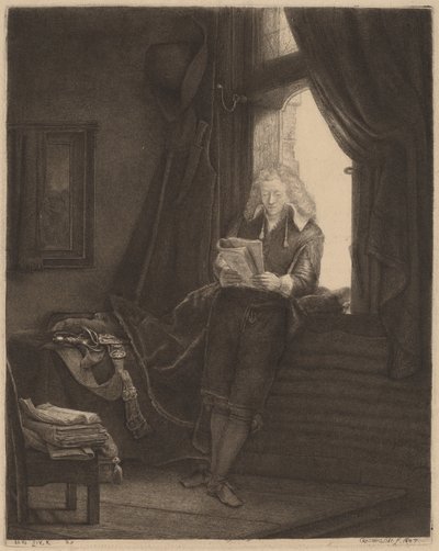 Jan Six door Rembrandt van Rijn
