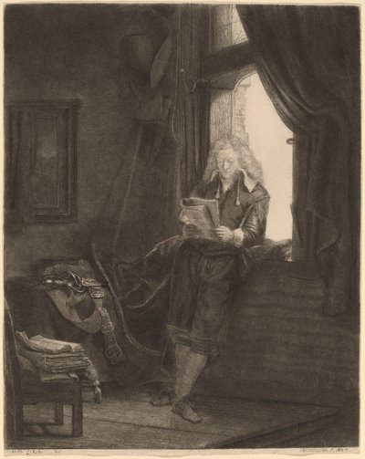 Jan Six door Rembrandt van Rijn