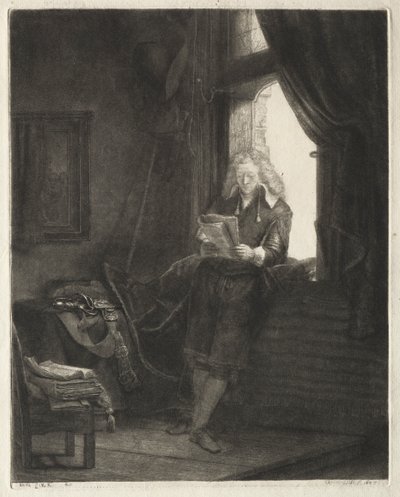 Jan Six door Rembrandt van Rijn