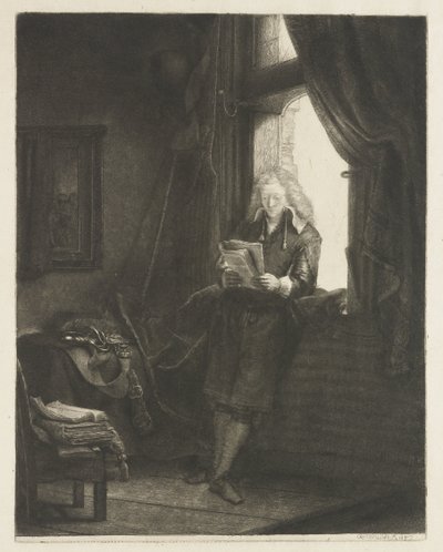 Jan Six door Rembrandt van Rijn