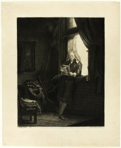 Jan Six door Rembrandt van Rijn