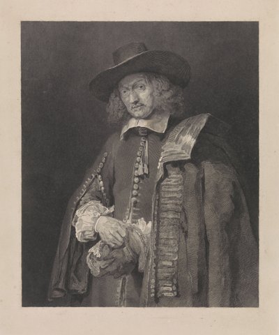 Jan Six door Rembrandt van Rijn