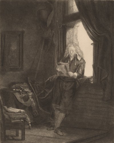 Jan Six, 1647 door Rembrandt van Rijn