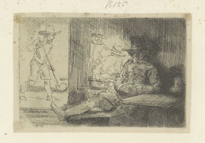 Kolfspel door Rembrandt van Rijn