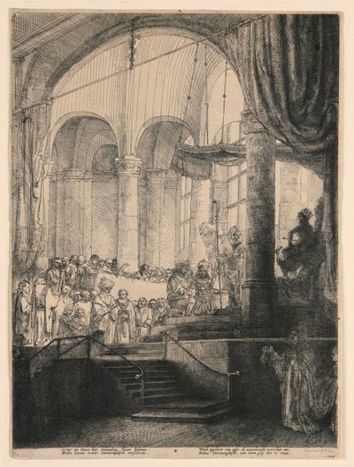 Medea: of Het Huwelijk van Jason en Creusa door Rembrandt van Rijn