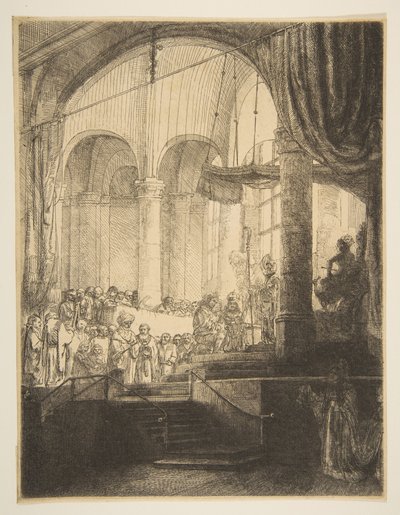 Medea: of Het Huwelijk van Jason en Creusa door Rembrandt van Rijn