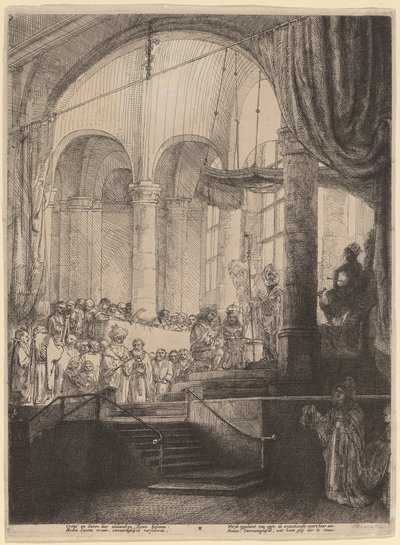 Medea, of het Huwelijk van Jason en Creusa door Rembrandt van Rijn