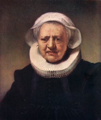 Portret van Aechje Claesdr, 1634, 1904 door Rembrandt van Rijn