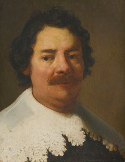 Portret van Willem Burchgraeff, 17e eeuw door Rembrandt van Rijn