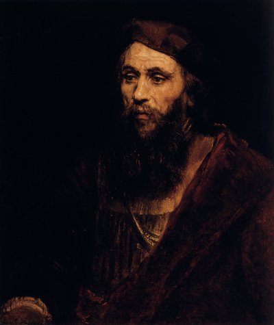 Portret van een man, 1661 door Rembrandt van Rijn