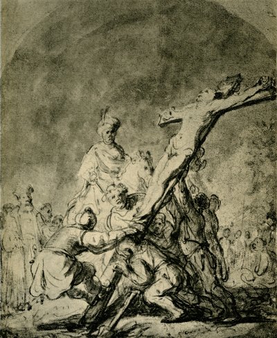 Kruisoprichting door Rembrandt van Rijn