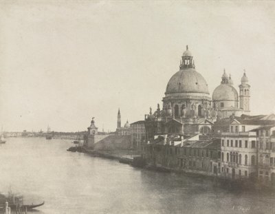 Santa Maria della Salute, Uitzicht op het Canal Grande, Venetië door Rembrandt van Rijn